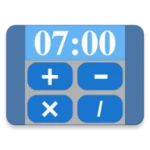 calculadora de horas android application logo